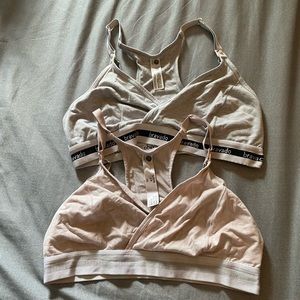 2 Pair Bravado nursing bras